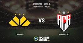 Cricima Atltico GO Brasileiro Srie B 09112025 1700