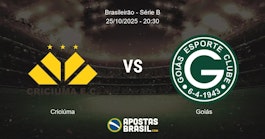 Cricima Gois Brasileiro Srie B 25102025 2030