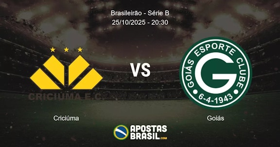 Cricima Gois Brasileiro Srie B 25102025 2030