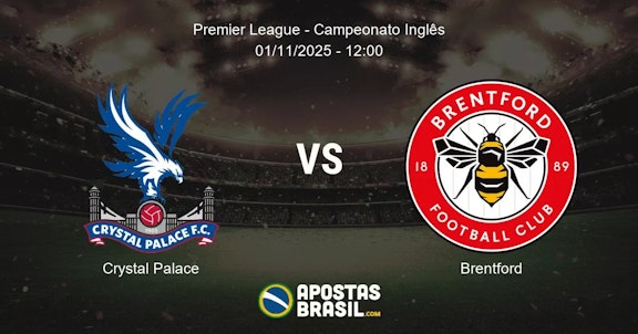 Crystal Palace Brentford Premier League Campeonato Ingls 01112025 1200