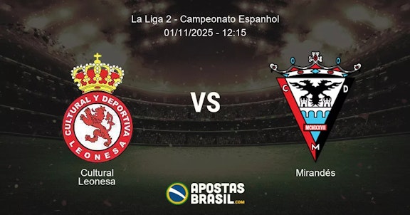 Cultural Leonesa Mirands La Liga 2 Campeonato Espanhol 01112025 1215