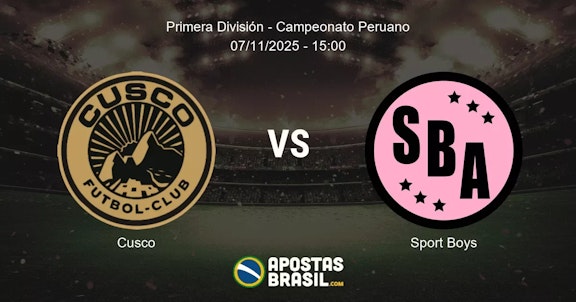 Cusco Sport Boys Primera Divisin Campeonato Peruano 07112025 1500