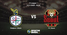 Daejeon Citizen FC Seoul K League 1 01112025 0200