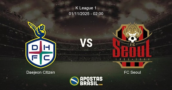 Daejeon Citizen FC Seoul K League 1 01112025 0200