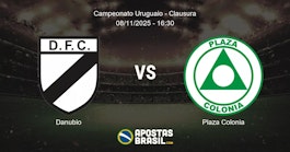 Danubio Plaza Colonia Campeonato Uruguaio Clausura 08112025 1630