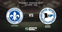 Darmstadt Arminia Bielefeld Bundesliga 2 Campeonato Alemo 01112025 1630