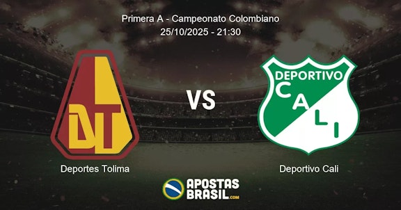 Deportes Tolima Deportivo Cali Primera A Campeonato Colombiano 25102025 2130