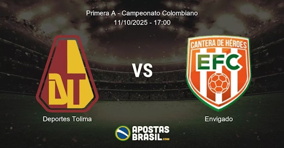 Deportes Tolima Envigado Primera A Campeonato Colombiano 11102025 1700