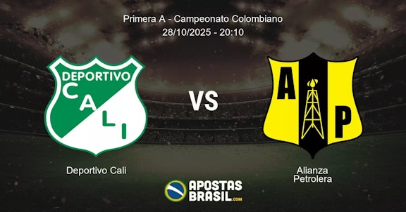 Deportivo Cali Alianza Petrolera Primera A Campeonato Colombiano 28102025 2010