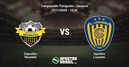 Deportivo Recoleta Sportivo Luqueo Campeonato Paraguaio Clausura 07112025 1830