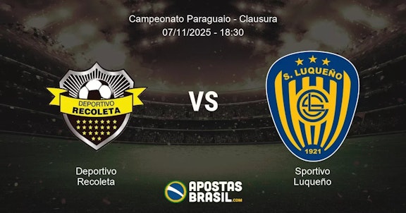Deportivo Recoleta Sportivo Luqueo Campeonato Paraguaio Clausura 07112025 1830