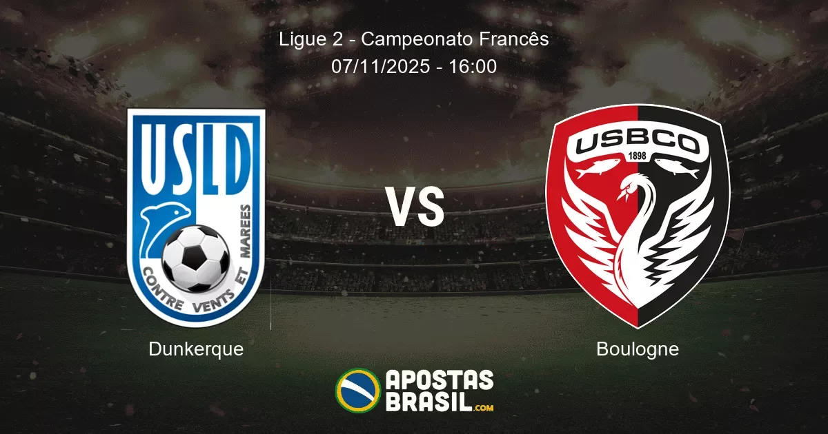 Dunkerque Boulogne Ligue 2 Campeonato Francs 07112025 1600