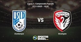 Dunkerque Boulogne Ligue 2 Campeonato Francs 07112025 1600