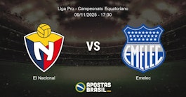 El Nacional Emelec Liga Pro Campeonato Equatoriano 09112025 1730
