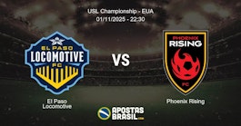 El Paso Locomotive Phoenix Rising USL Championship EUA 01112025 2230
