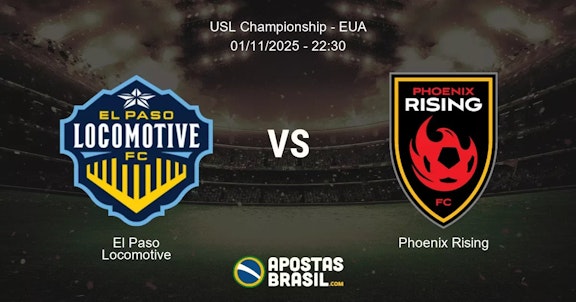 El Paso Locomotive Phoenix Rising USL Championship EUA 01112025 2230