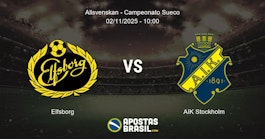 Elfsborg AIK Stockholm Allsvenskan Campeonato Sueco 02112025 1000