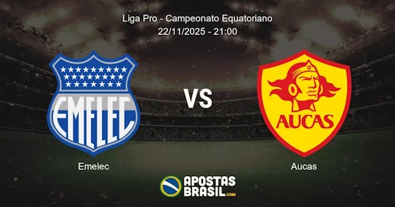 Emelec Aucas Liga Pro Campeonato Equatoriano 22112025 2100