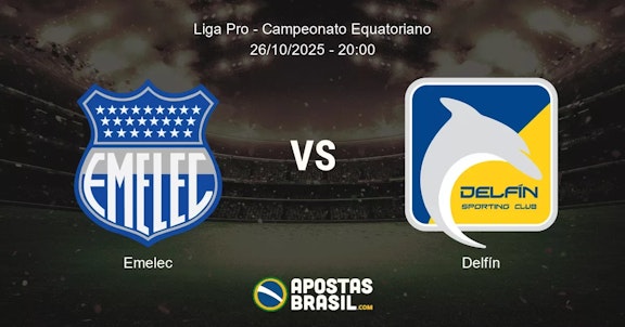 Emelec Delfn Liga Pro Campeonato Equatoriano 26102025 2000