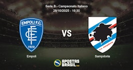 Empoli Sampdoria Serie B Campeonato Italiano 28102025 1630