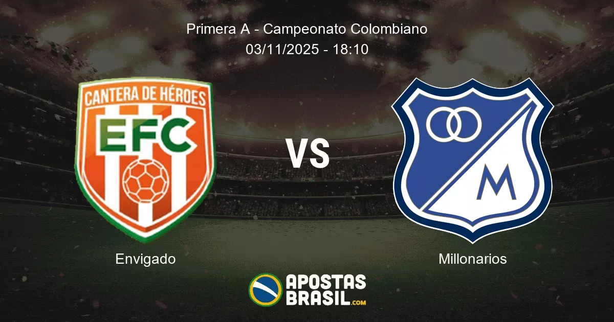 Envigado Millonarios Primera A Campeonato Colombiano 03112025 1810