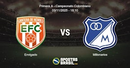 Envigado Millonarios Primera A Campeonato Colombiano 03112025 1810