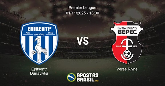 Epitsentr Dunayivtsi Veres Rivne Premier League 01112025 1300