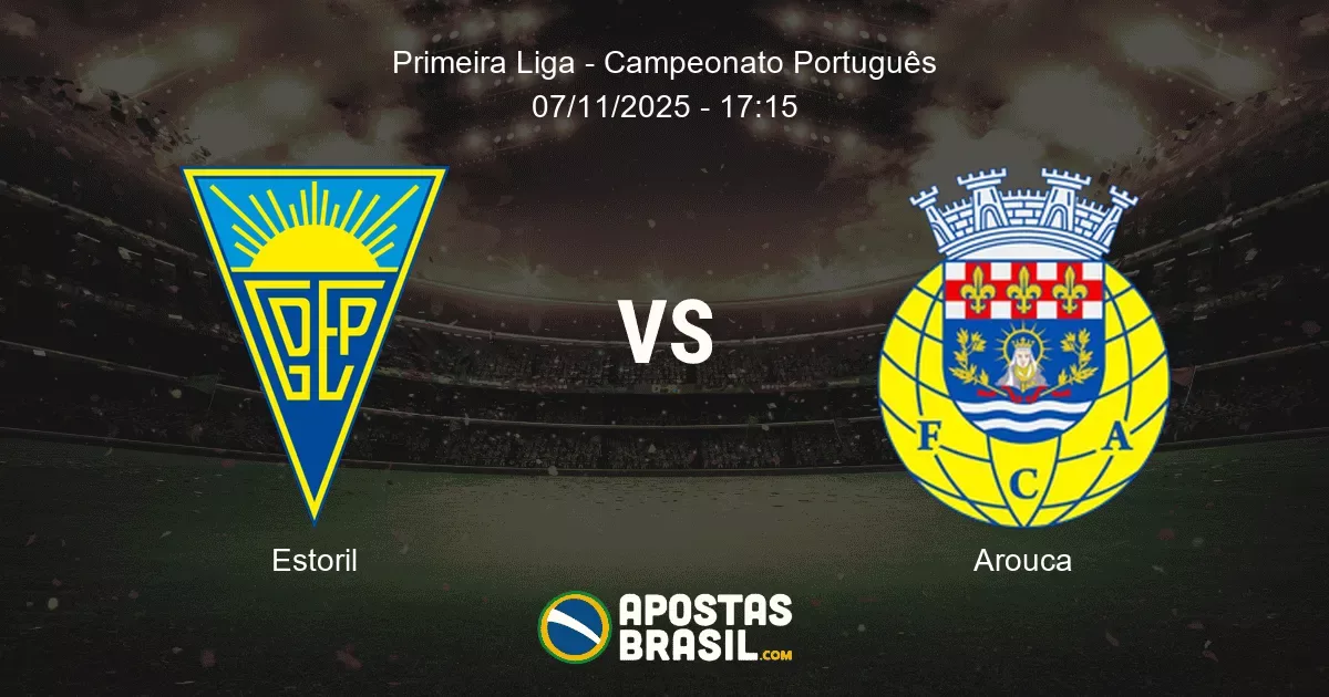 Estoril Arouca Primeira Liga Campeonato Portugus 07112025 1715