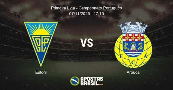 Estoril Arouca Primeira Liga Campeonato Portugus 07112025 1715