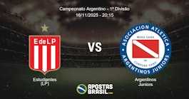 Estudiantes LP Argentinos Juniors Campeonato Argentino 1 Diviso 16112025 2015