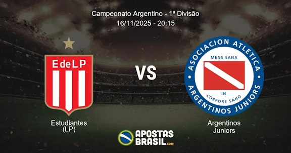 Estudiantes LP Argentinos Juniors Campeonato Argentino 1 Diviso 16112025 2015
