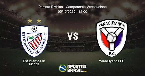 Estudiantes de Mrida Yaracuyanos FC Primera Divisin Campeonato Venezuelano 05102025 1200
