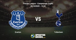 Everton Tottenham Premier League Campeonato Ingls 26102025 1330