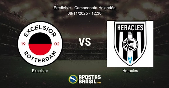 Excelsior Heracles Eredivisie Campeonato Holands 08112025 1230
