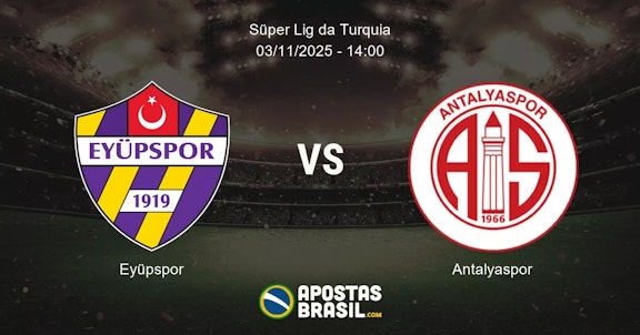 Eypspor Antalyaspor Sper Lig da Turquia 03112025 1400