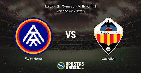 FC Andorra Castelln La Liga 2 Campeonato Espanhol 22112025 1215