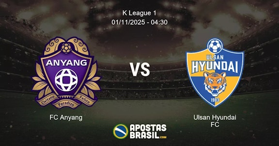 FC Anyang Ulsan Hyundai FC K League 1 01112025 0430
