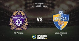 FC Anyang Ulsan Hyundai FC K League 1 01112025 0430