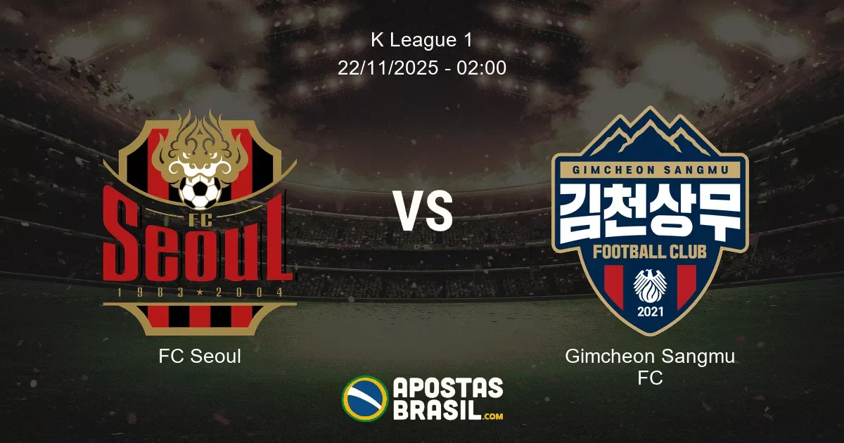 FC Seoul Gimcheon Sangmu FC K League 1 22112025 0200