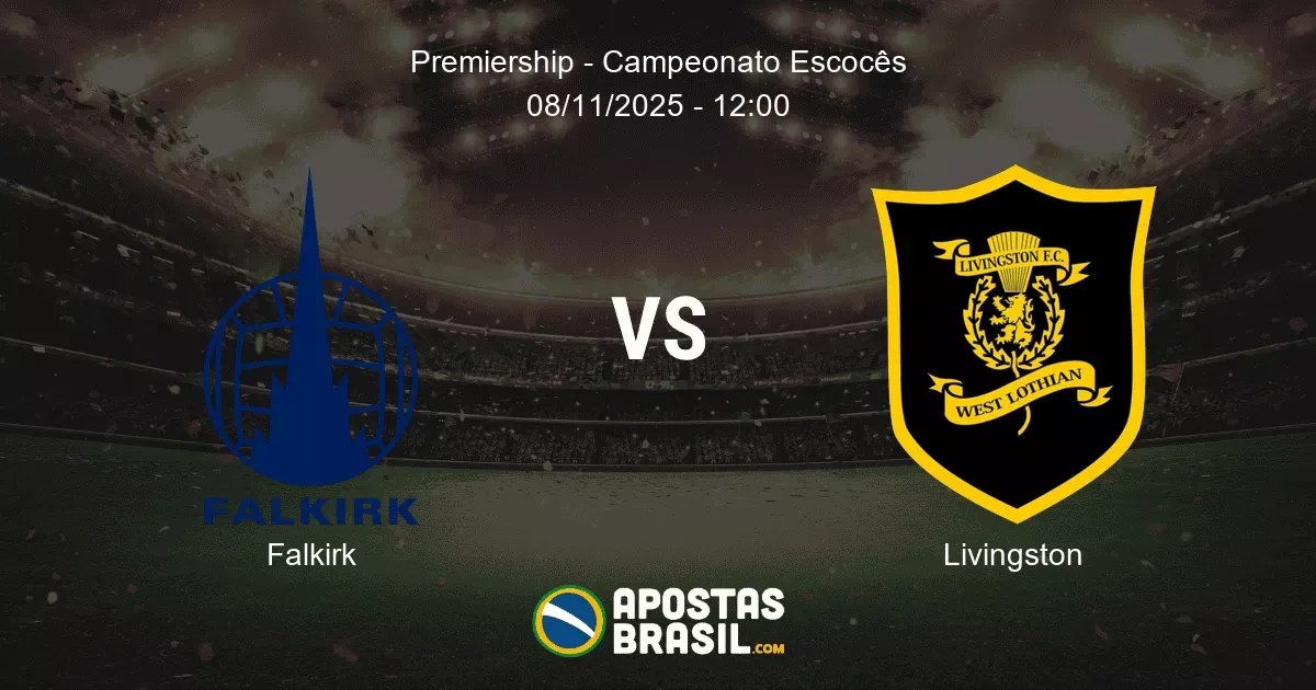 Falkirk Livingston Premiership Campeonato Escocs 08112025 1200