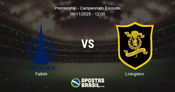 Falkirk Livingston Premiership Campeonato Escocs 08112025 1200