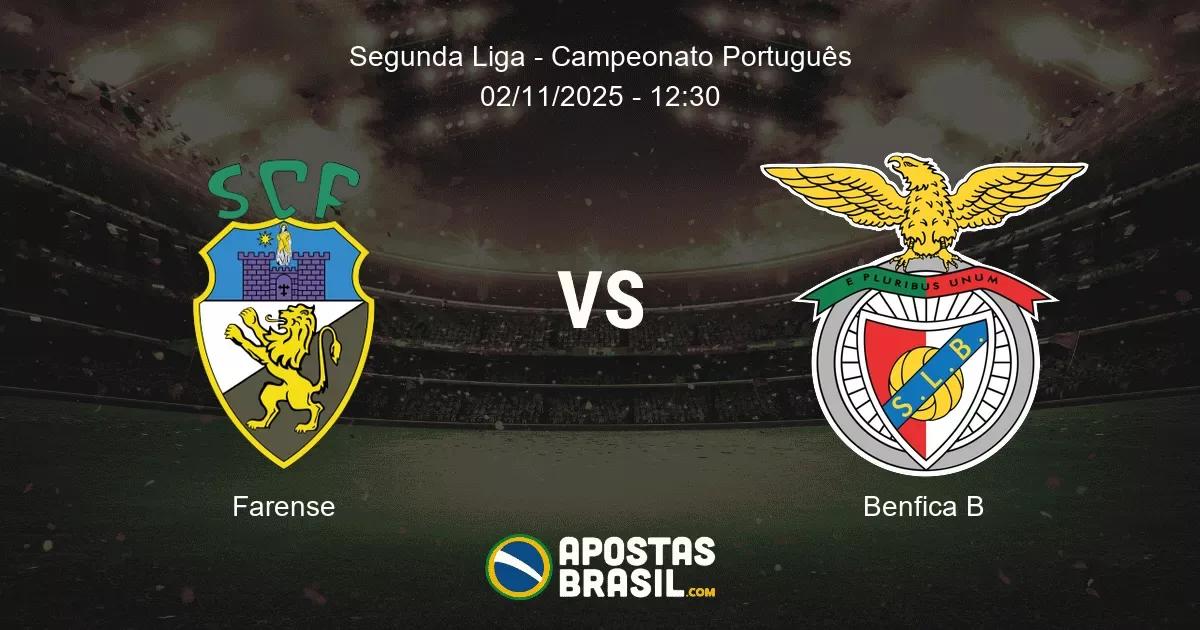 Farense Benfica B Segunda Liga Campeonato Portugus 02112025 1230