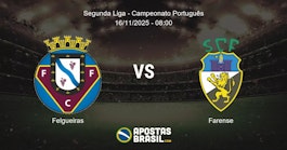 Felgueiras Farense Segunda Liga Campeonato Portugus 16112025 0800