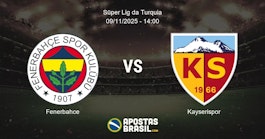 Fenerbahce Kayserispor Sper Lig da Turquia 09112025 1400