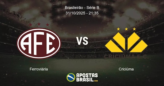 Ferroviria Cricima Brasileiro Srie B 31102025 2135