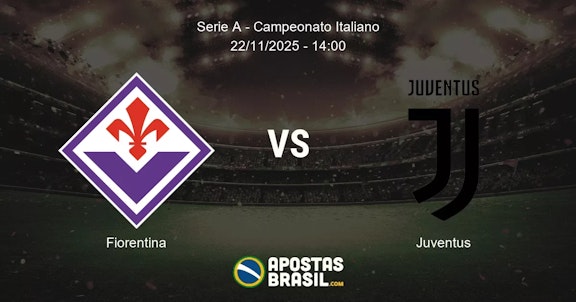 Fiorentina Juventus Serie A Campeonato Italiano 22112025 1400