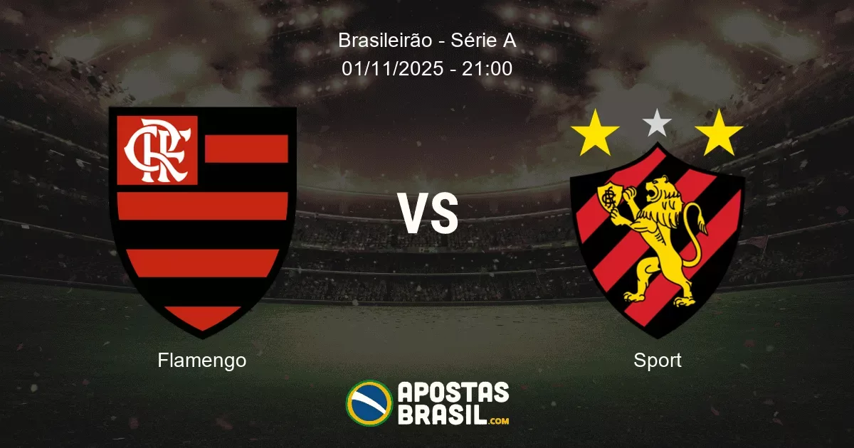 Flamengo Sport Brasileiro Srie A 01112025 2100