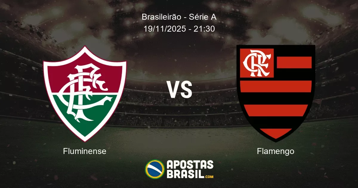 Fluminense Flamengo Brasileiro Srie A 19112025 2130