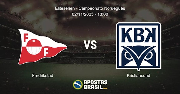 Fredrikstad Kristiansund Eliteserien Campeonato Noruegus 02112025 1300