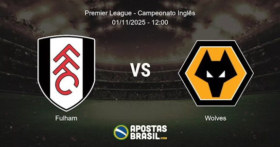 Fulham Wolves Premier League Campeonato Ingls 01112025 1200
